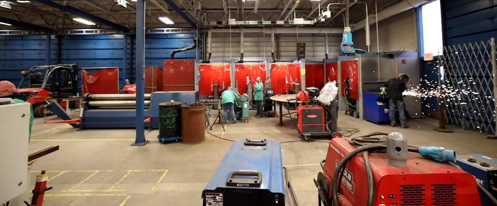 Welding and Fabrication lab